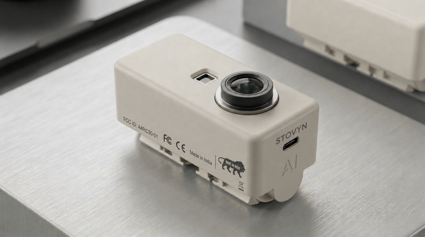 Stovyn Pro with integrated camera